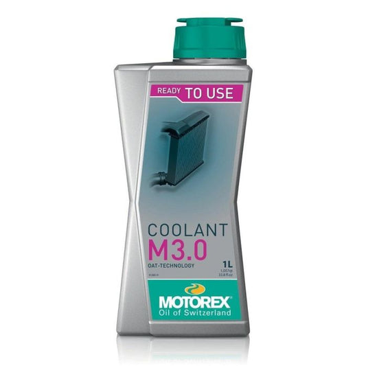 1LT M3.0 COOLANT OAT READY TO USE, MOTOREX 7300447 RED