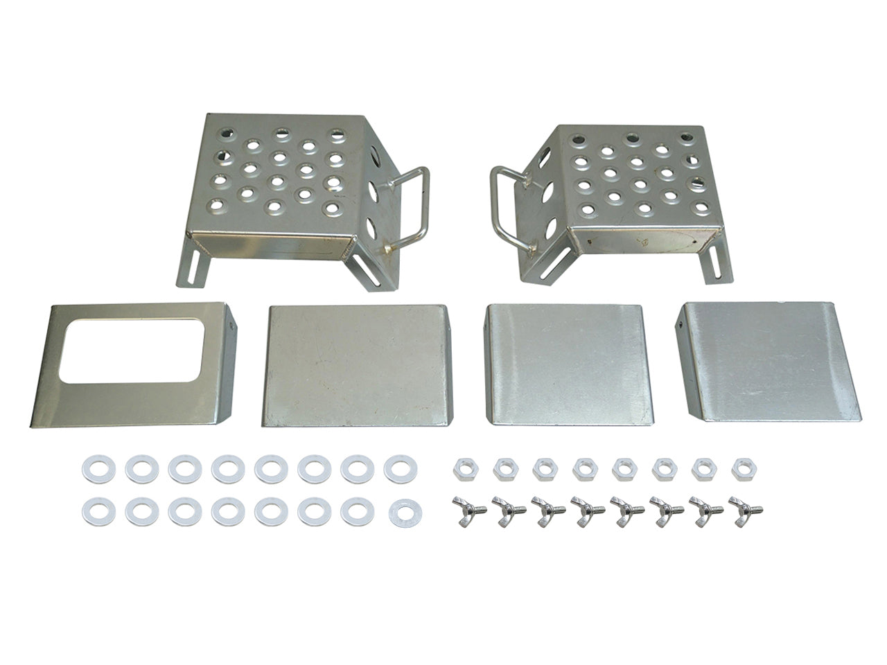 STEEL STARTING BLOCKS ADJUSTABLE 80-160MM FIR