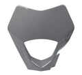 HEADLIGHT COWL 2021-23 GASGAS QUANTUM GREY, RTECH R-MASKGASGR21