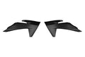 RADIATOR SCOOPS 2024-2025 KTM SX 50, BLACK RTECH R-CVKTMNR00150
