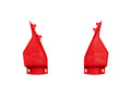 REP. TRIPLE CLAMP PROTECTORS 24-25 GAS GAS RED, FOR ENDURO HEADLIGHT, RTECH R-PRTPIARG0024
