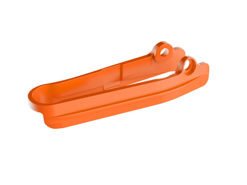 CHAIN SLIDER 2017-25 GASGAS MC 50, KTM SX 50 2017-25, ORANGE, RTECH R-SLIKTMAR050