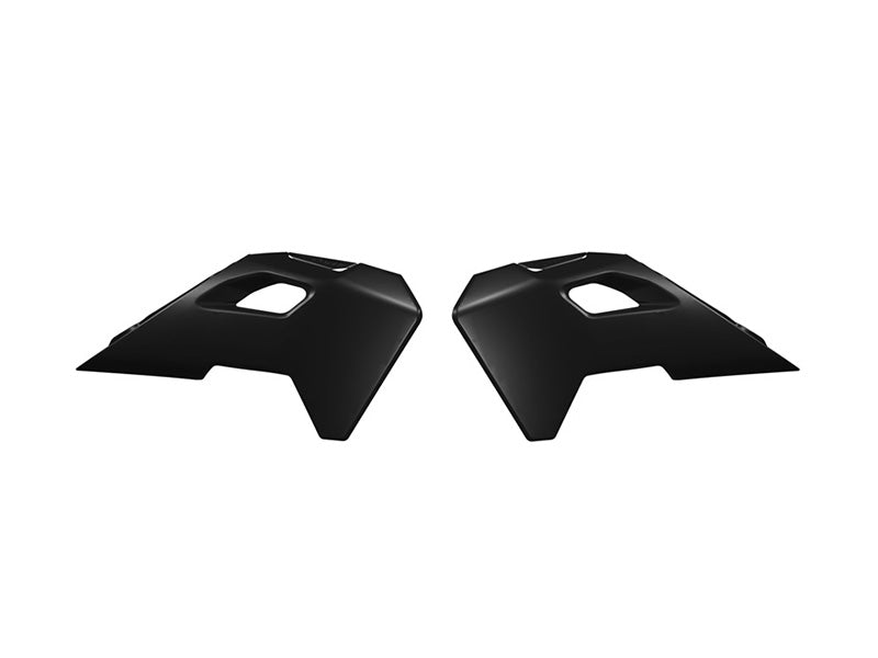 RADIATOR SCOOP 2024-2025 TC 50 HUSQVARNA, BLACK, RTECH R-CVHSQNR0050