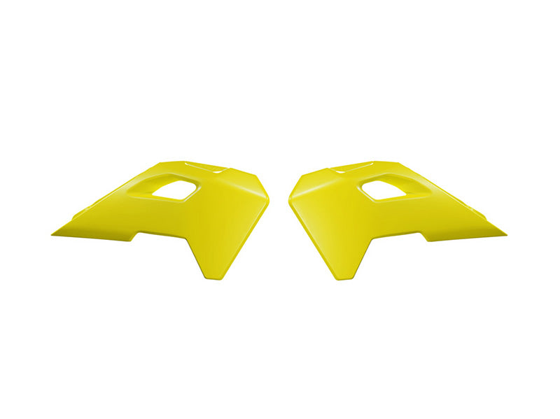 RADIATOR SCOOP 2024-2025 TC 50 HUSQVARNA, HSQ YELLOW, RTECH R-CVHSQGQ0050