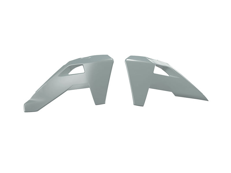 RADIATOR SCOOP 2025 TC/TX/FC/FX HUSQVARNA, GREY, RTECH R-CVHSQGRH025