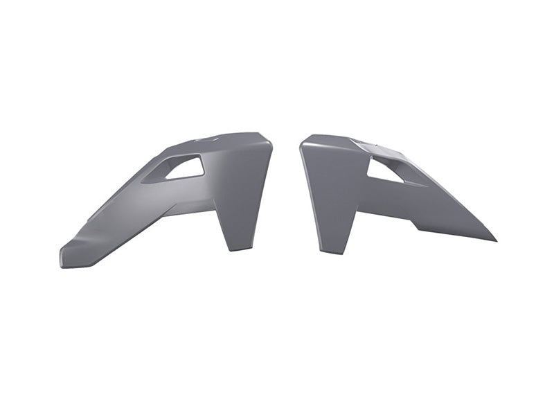RADIATOR SCOOP 2025 TC/TX/FC/FX HUSQVARNA, QUANTUM GREY, RTECH R-CVHSQGR0025