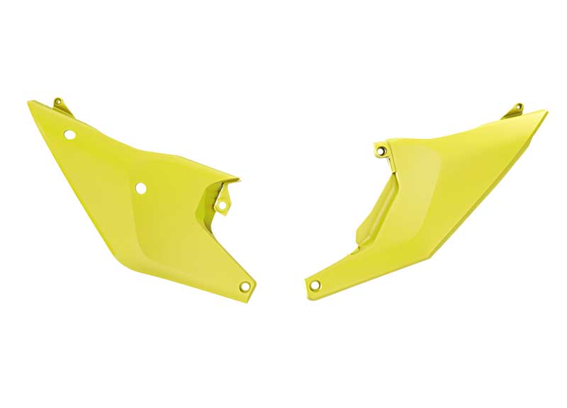SIDE PANELS 2025 TC/FC HUSQVARNA, HSQ YELLOW, RTECH R-FIHSQGQ0025