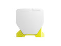 FRONT NUMBER PLATE HUSQVARNA TC 50 2024-2025, R-TECH R-TBHSQBNGQ50 WHITE YELLOW