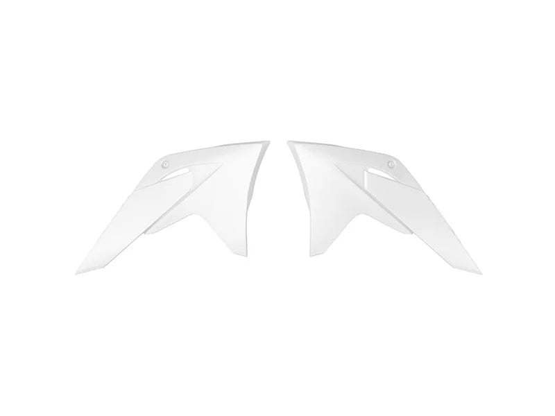 RADIATOR SHROUD GASGAS MC 65 2024-2025 R-TECH R-CVGASBN0065 WHITE