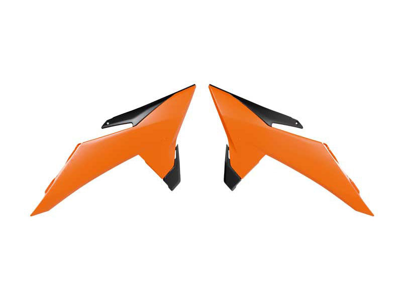 RADIATOR SHROUD KTM SX SXF 2025 R-TECH R-CVKTMARNR25 ORANGE