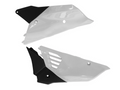 SIDE PANELS 27 HONDA CRF 450 R RX HRC-WE WHITE BLACK REPLICA PLASTIC R-FICRF000027-BN2NR0