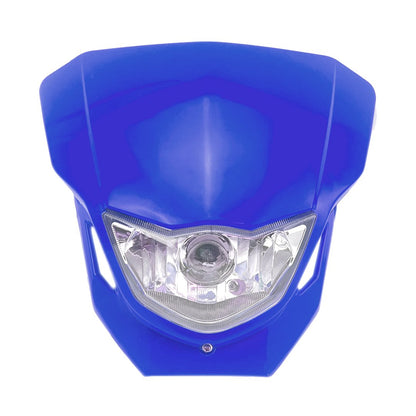 HEADLIGHT UNIVERSAL DIRT HX HL021 BLUE
