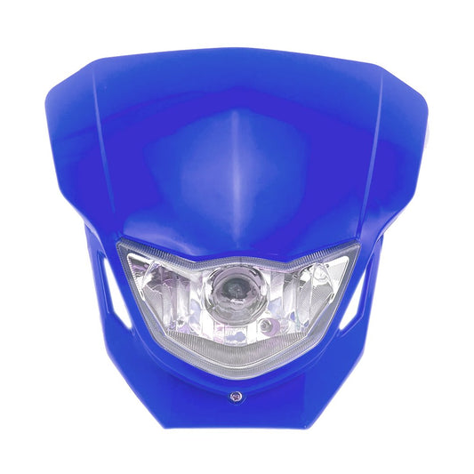 HEADLIGHT UNIVERSAL DIRT HX HL021 BLUE