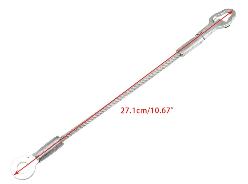 TAILGATE CABLE WIRES 2PCS 2005-2017 POLARIS RANGER TM 500 700 800 900D 7081215 7081445