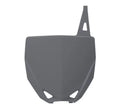 FRONT PLATE 2015-25 YZ85 QUANTUM GREY, RTECH R-TBYZ0GR1585
