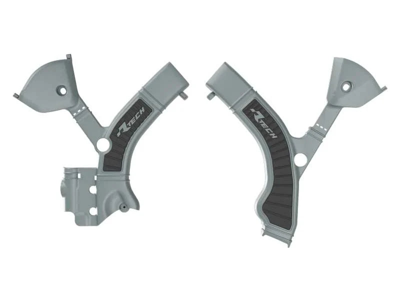 GRIPPY FRAME GUARD TRIUMPH TF 24-26 GREY/BLACK, R-TECH R-PRTTRIGRNR0