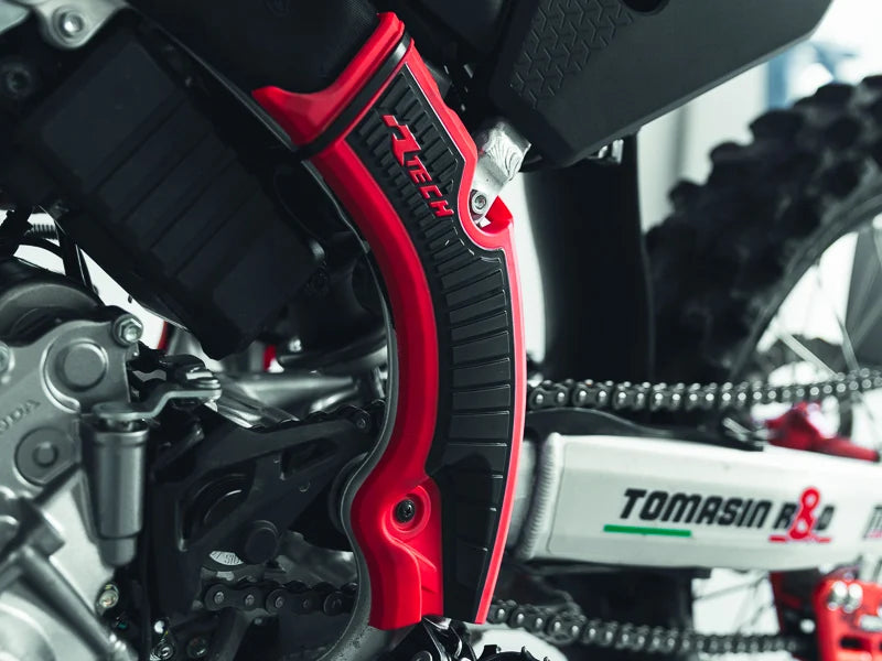 FRAME GUARD HONDA CRF 250/450 2025 R-TECH BLACK R-PRTCRFNR002