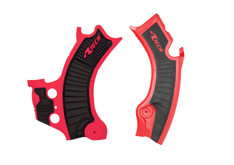FRAME GUARD HONDA CRF 250/450 2025 R-TECH RED BLACK R-PRTCRFRSNR2
