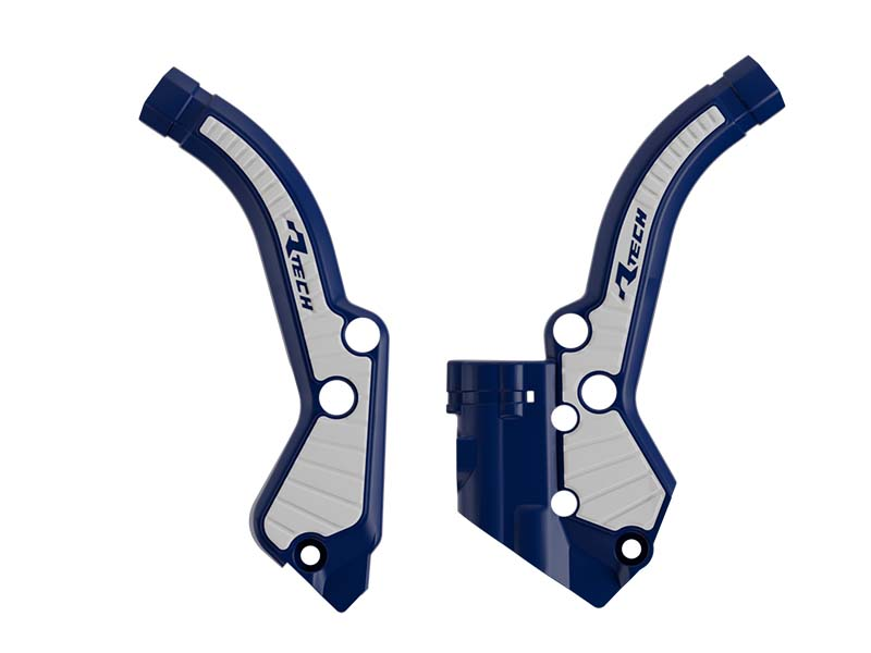 GRIPPY FRAME PROTECTOR GUARD 23-26 KTM SX 50 RACETECH R-PRTKTMBLBN6 BLUE WHITE