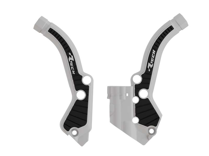GRIPPY FRAME PROTECTOR GUARD 23-26 KTM SX 50 RACETECH  R-PRTKTMBNNR6 WHITE BLACK
