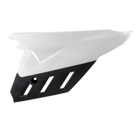 REVOLUTION SIDE PANELS COMPLETE 2021-24 CRF450R, CRF250R 22-24, RTECH R-FICRFBNNR22, WHITE/BLACK