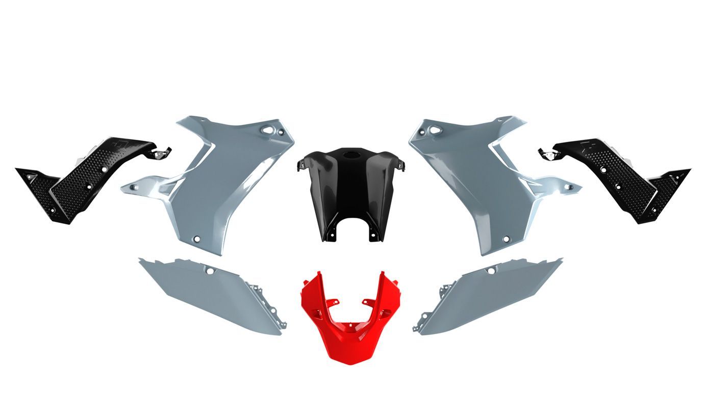 PLASTIC KIT YAMAHA T7 19-24 RACETECH TENERE T700