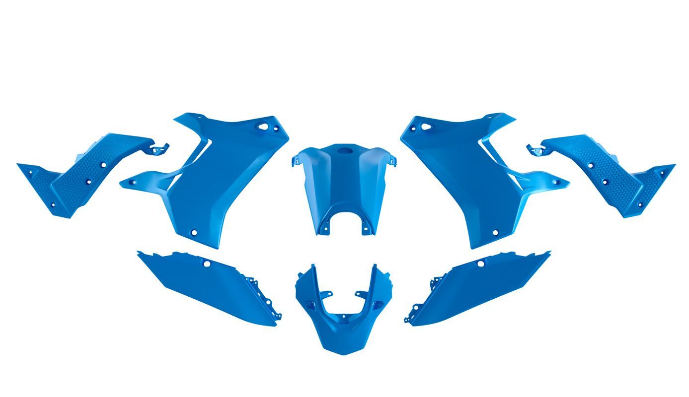 PLASTIC KIT YAMAHA T7 19-24, BLACK, RTECH R-KITT70-NR0-024