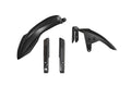 FRONT FENDER & FORK GUARD KIT 3PCS YAMAHA T7 700 R-TECH BLACK R-KITT7F-NR0-024
