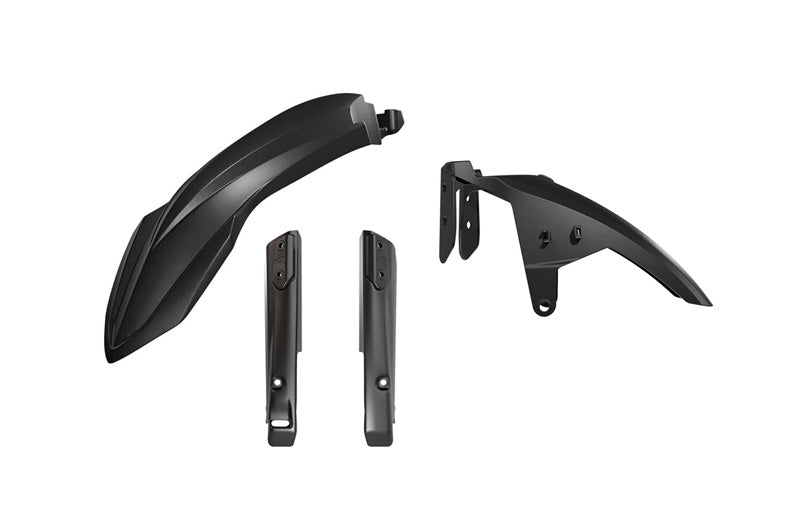 FRONT FENDER & FORK GUARD KIT 3PCS YAMAHA T7 700 R-TECH BLACK R-KITT7F-NR0-024