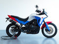 PLASTIC KIT WITH SEAT TRANSALP 750 R-TECH WHITE BLACK RED R-KITALP-HRC-024