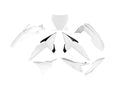PLASTIC KIT 6PC KTM 85 2025 R-TECH WHITE R-KITKTM-BN0-885