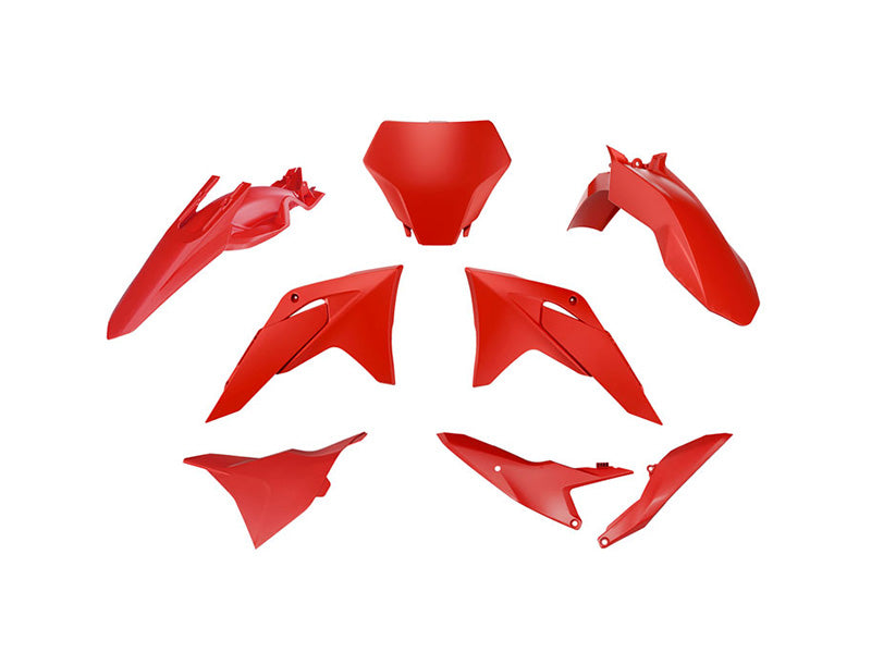 PLASTIC KIT 6PC GASGAS MC 85 2025 R-TECH RED R-KITGAS-RG0-885