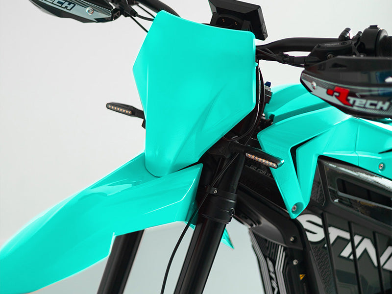 PLASTIC KIT 6PC TALARIA STING 4000 5500 MX4 MX5 2023-2026 R-TECH AQUA GREEN R-KITTAL-VA0-624