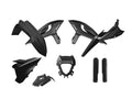 PLASTIC KIT BETA RR X-PRO RACE 2025, R-TECH R-KITBET-NR0-225 6PCS BLACK
