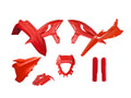 PLASTIC KIT BETA RR X-PRO RACE 2025, R-TECH R-KITBET-RSB-225 6 PCS RED