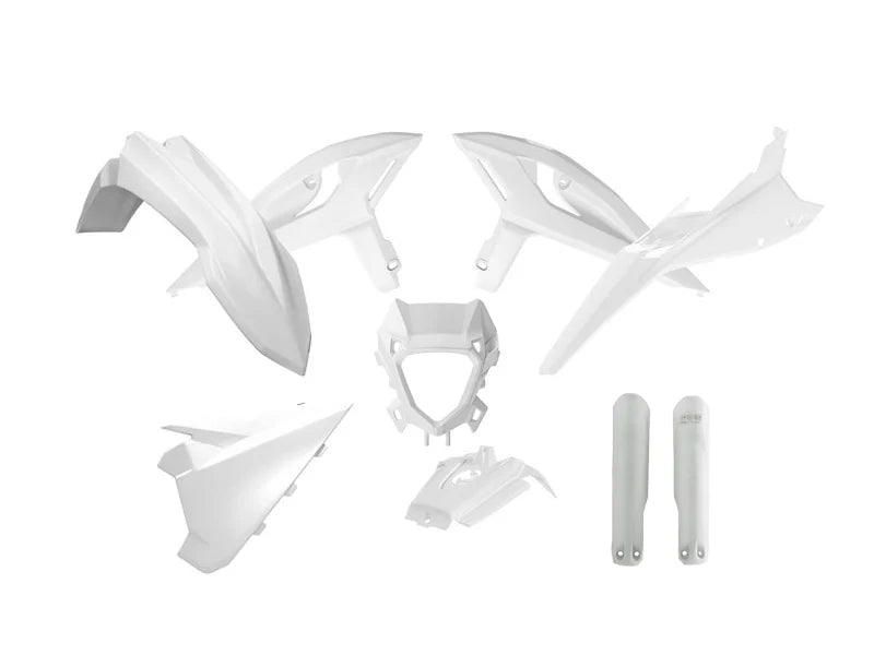 PLASTIC KIT BETA RR X-PRO RACE 2025-2026, R-TECH R-KITBET-BN0-225 7 PCS WHITE