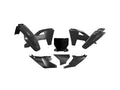 PLASTIC KIT 6PCS HUSQVARNA TC/FC/TX/FX 2025-26, R-TECH R-KITHSQ-NR0-525 BLACK