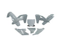 PLASTIC KIT 6PCS HUSQVARNA TC/FC/TX/FX 2025-26, R-TECH R-KITHSQ-GR0-525 QUANTUM GREY