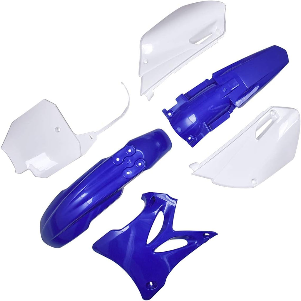 PLASTIC KIT BLUE WHITE 02-14 YAMAHA YZ 85 OEM STYLE AUTC180