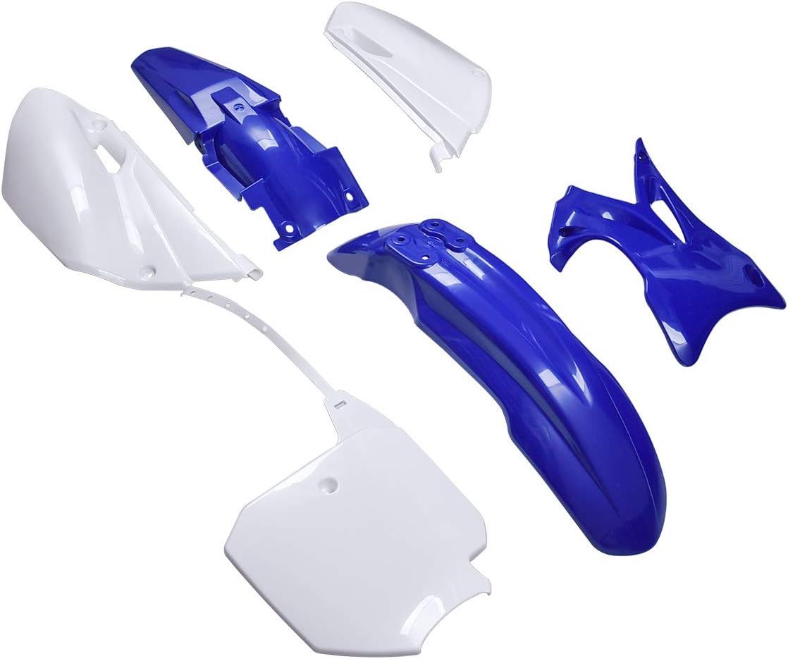 PLASTIC KIT BLUE WHITE 02-14 YAMAHA YZ 85 OEM STYLE AUTC180