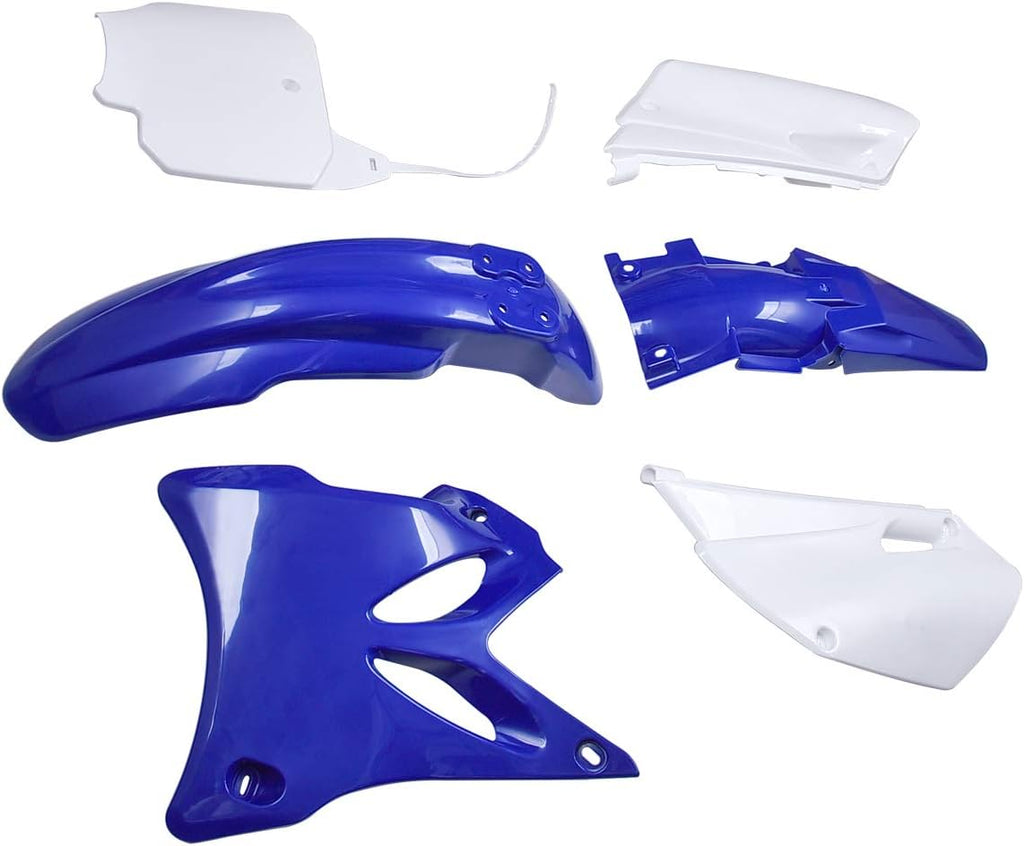PLASTIC KIT BLUE WHITE 02-14 YAMAHA YZ 85 OEM STYLE AUTC180