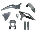 PLASTIC KIT/6 2023-24 BETA RR125-480 QUANTUM GREY, RTECH R-KITBET-GR0-623