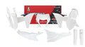 PLASTIC KIT/7 2024-2025 KTM EXC, EXC-F WHITE/BLACK, RTECH R-KITKTM-BN0-704