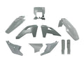 PLASTIC KIT/7 2026 HUSQVARNA TE/FE OEM PRO GREY, RTECH R-KITHSQ-GR1-826