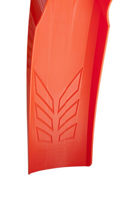 FRONT FENDER 2023-2025 SX/SX-F KTM NEON ORANGE, RTECH R-PAKTMAN9923