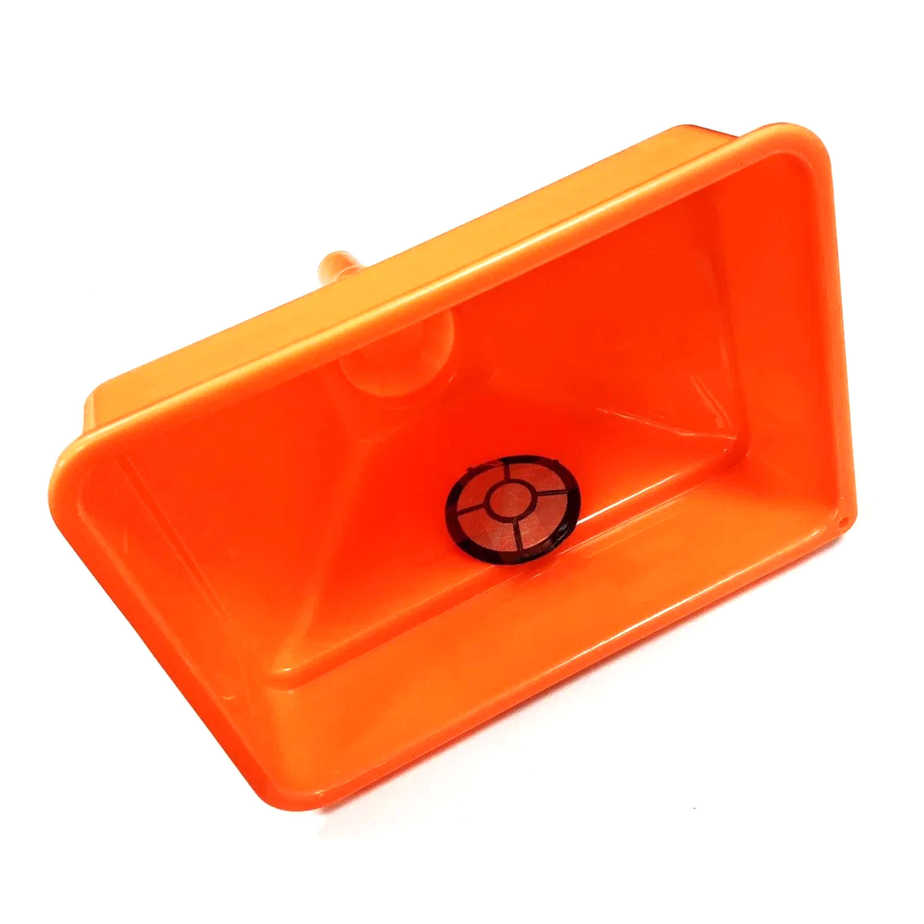 TRACTOR FUNNEL LARGE RECTANGULAR WITH FILTER 275mm x 190mm - TOOLZONE KDPAU056