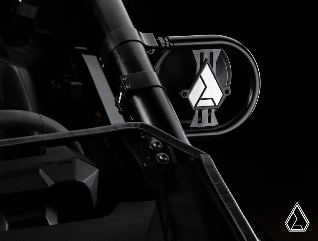 ASSAULT INDUSTRIES INSURGENT SIDE MIRRORS 1.75 INCH CAGE MOUNT CONVEX SVM-U-DESERT-1.75
