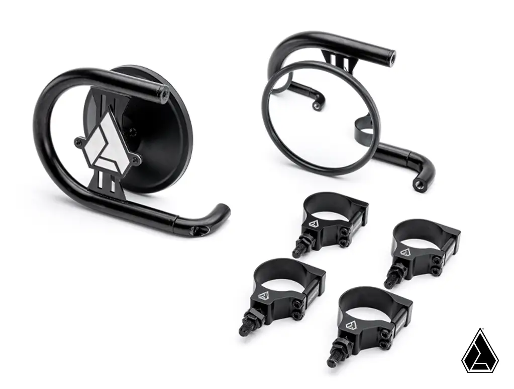ASSAULT INDUSTRIES INSURGENT SIDE MIRRORS 1.875 INCH CAGE MOUNT CONVEX SVM-U-DESERT-1.875