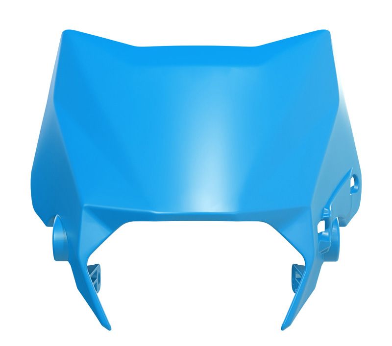 HEADLIGHT COWL SURRON ULTRA BEE 23-24, LIGHT BLUE, RTECH R-MASKSURAZ24