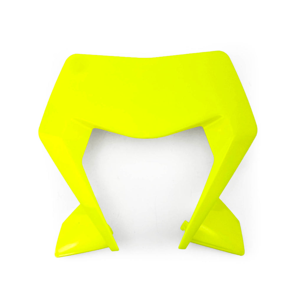 HEADLIGHT COWL KTM EXC EXCF 2024-2025 NEON YELLOW, R-TECH R-MASKKTMGF24